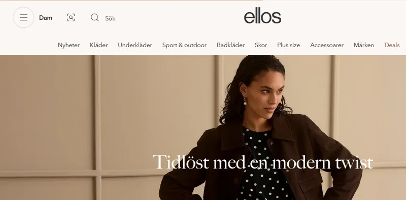 Ellos damkläder