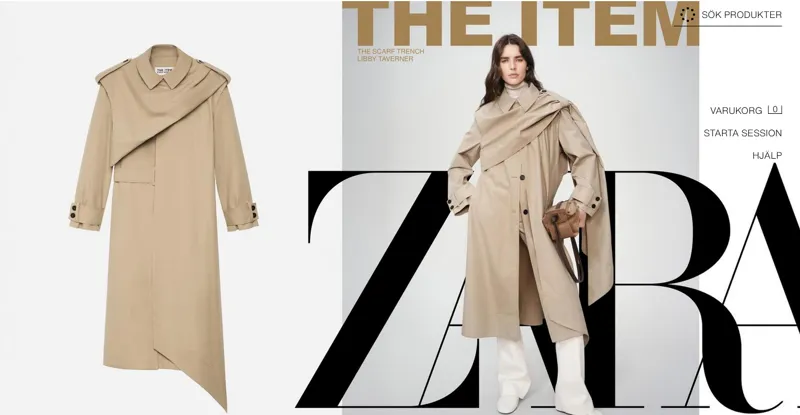Zara är välkänd inom klädesplagg för damer